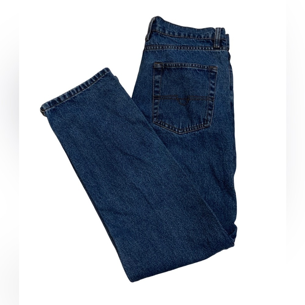 Mountain Ridge Men's Dark Wash Denim Jeans - Size 32